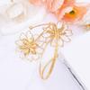 Hollow Out Flower Bracelet Floral Armband Elegant Arm Ring  Gift