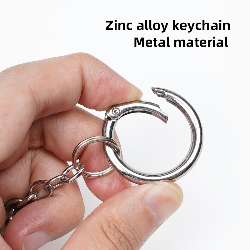 Key Chain Ring Diamond Metal Car Keychain Pendant For Volkswagen VW Golf Amarok Passat ID3 Tiguan T-Cross Phaeton Teramont Polo RH5