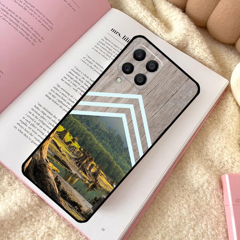 Wood Nature Pattern Case For Samsung Galaxy M12 M14 M11 M13 M15 M06 M16 M36 M56 M31 M53 M32 M52 M35 M55 M34 M54