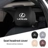 cqrjdx1 Car Interior Seat Headrest Cover Anti-fouling Neck Pillow Protector Pad For Lexus CT ES GS NX IS250 CT200h IS300h ES300h RX400h