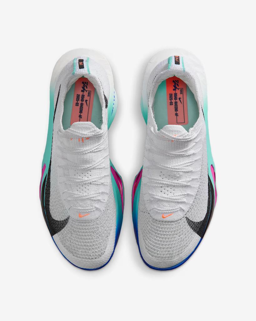 FD8315-104 Nike Alphafly 3 White Hyper Turquoise Concord Black (Women's)