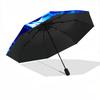 1pc Blue Tiger Automatic Open/Close Umbrella - Compact Travel Umbrella, Gift for Birthday, Holiday yy260106033