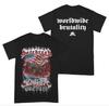 Slaughter to Prevail Band Grafik Vintage Unisex T-Shirt Unisex Rundhalsausschnitt 100% Baumwolle Kurzarm Y2k Oversized Mode Beliebtes T-Shirt