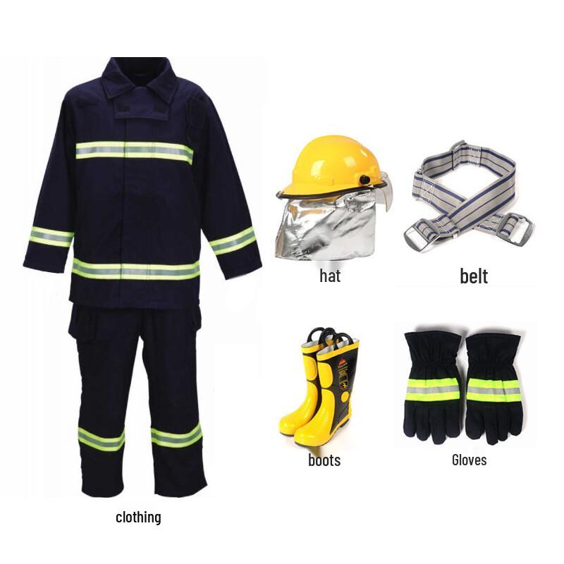 ZYE Type 02 Firefighter Rescue Suit 5-Piece Set