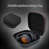 Portable EVA Headphone Storage Case Box With Soft Lining Detail Design for ATH-WP900 Travel Protections