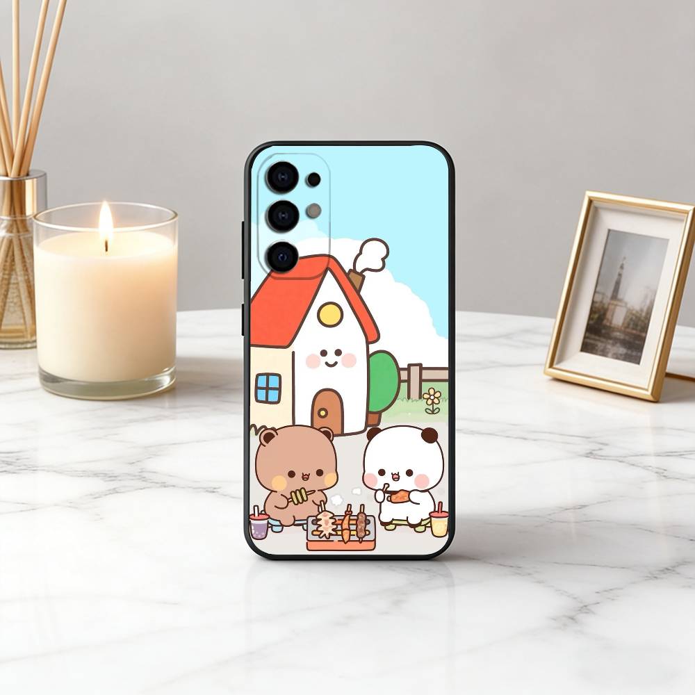 Funny Family B-BUBU D-DUDU-es Phone Case For Samsung S25,S24,S21,S22,S23,S30,Ultra,S20,Plus,Fe,Lite,Note,10,Black Cover