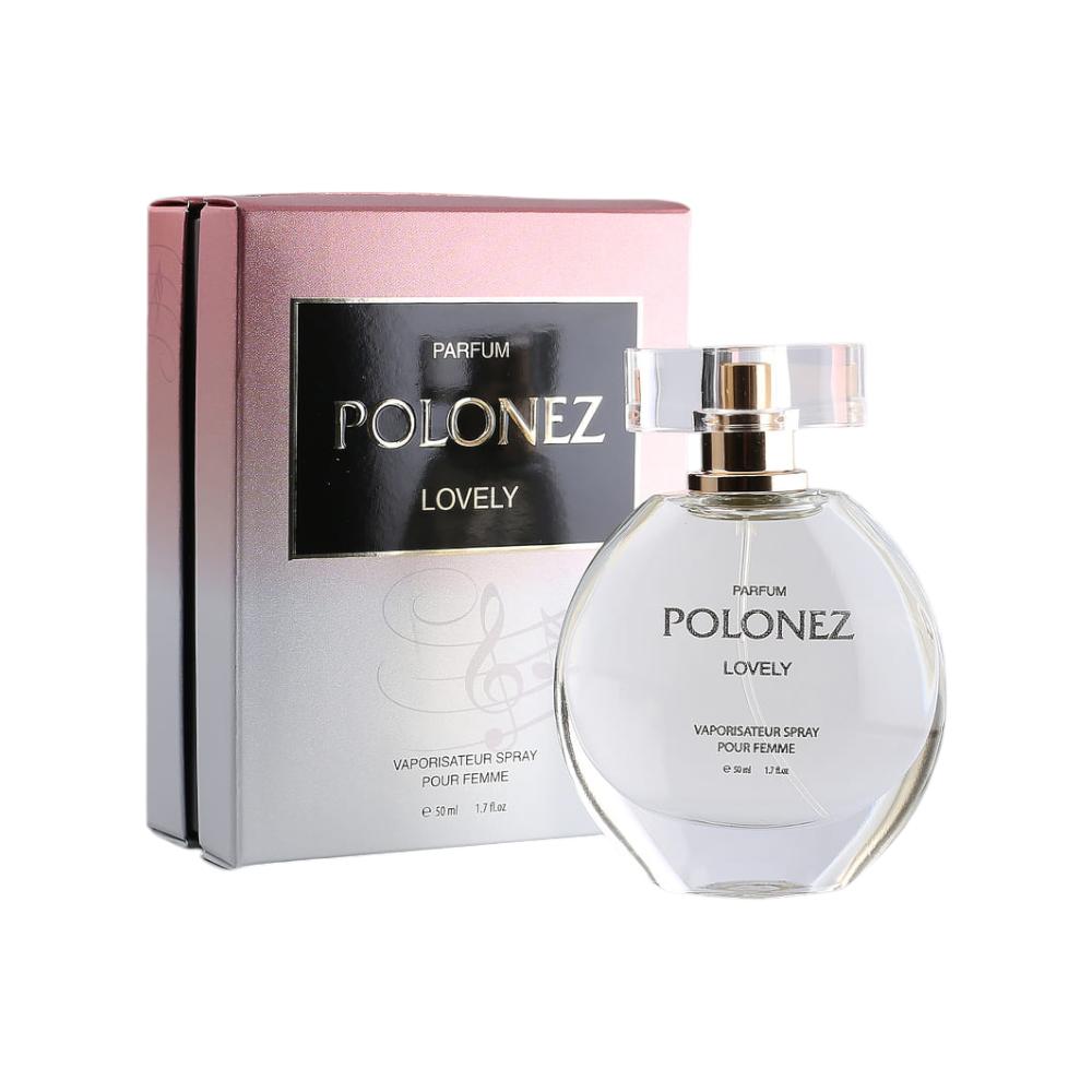 LOVELY Parfum - Set Polonez for Women, In Pink Color- Lovely, Gold- Enigma, Silver- Elegant Edition