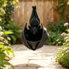 Weeping Plant Display 3D Printed Hanging Bat Pot, Shaped Planter, Creative Halloween Succulents Pot for Plants Flowerpots, Gothic Holder Indoor