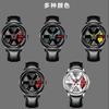 Boruse Trend Caliper Wheel Watch Men'S Waterproof Date Fully Automatic Quartz Watch