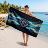 Everton FC Custom Beach Towel, Personalized Name Text Print, Football Logo Soft Quick‑Dry Towel Holiday Gift