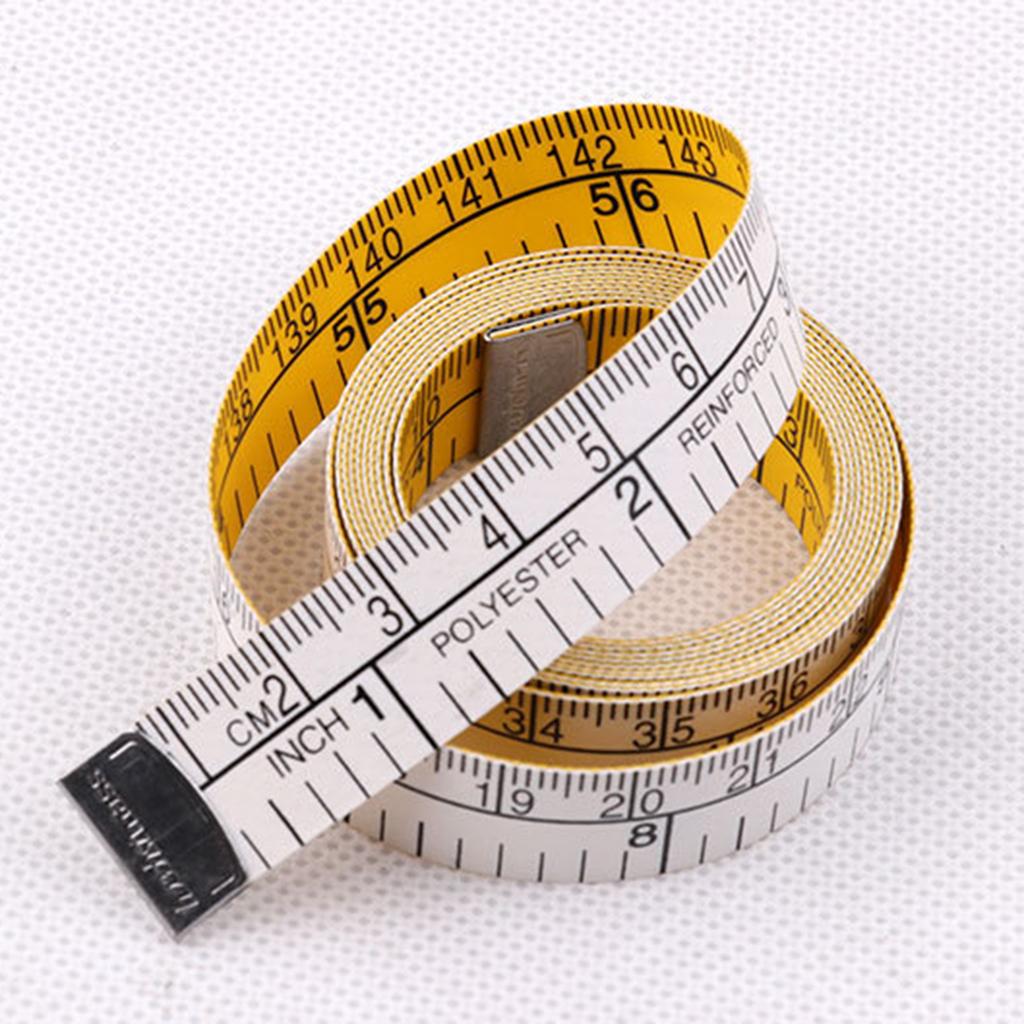 Soft Tape Measure Double Scale Body Sewing Flexible Ruler Weight Loss Medical-Body Measurement Sewing Tailor-Craft Tool