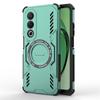 Shockproof Armor Case For Oppo K12x Magnetic Adsorption Wireless Charge Back Cover For Oppo K12x Global Case For Oppo K12x Case