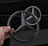 1Pcs ABS Car Front Grille Badge Decal Cover Emblem for Mercedes Benz W204 W205 W210 W211 W212 W213 C E Class GLA GLK ML GLC GLE