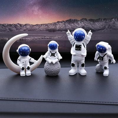 4 ks auto astronaut figurka socha dekorace ornament dekorace auto interiér dekorace kosmonaut socha ornament