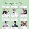 6 Sheets/Set Love and Deepspace Transparent Card Sylus Rafayel Zayne Xavier Anime Cosplay Travel Photo Cards Props Fans Gift