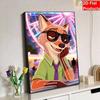 Disney Pearl Painting DIY Zootopia Nickelodeon Party King Pearl Art Painting Pearl Gem Painting, Home Wall Decoration Crafts