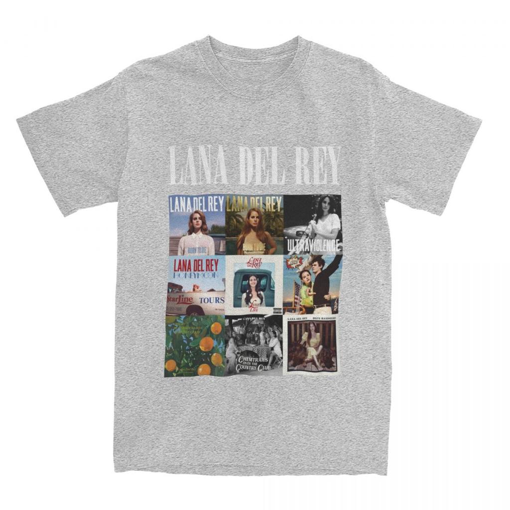 Lana Del Rey T Shirts Merch Unisex Women Pure Cotton Novelty Fashion Singer Tshirt Short Sleeve Clothes New Arrival