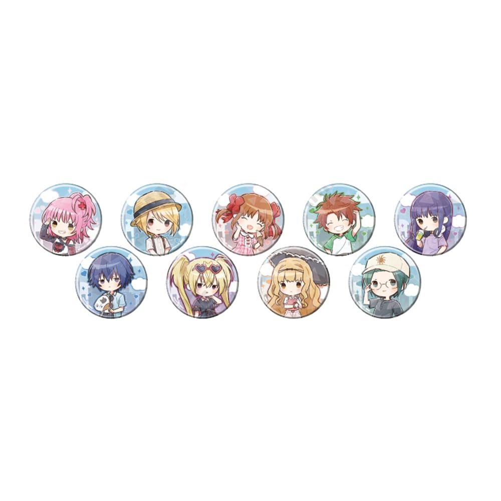 

Shugo Chara 08 Летняя версия. [Иллюстрация в стиле граффити] Голографический значок-консервная банка [65 мм] Полный набор (Коробка из 9)