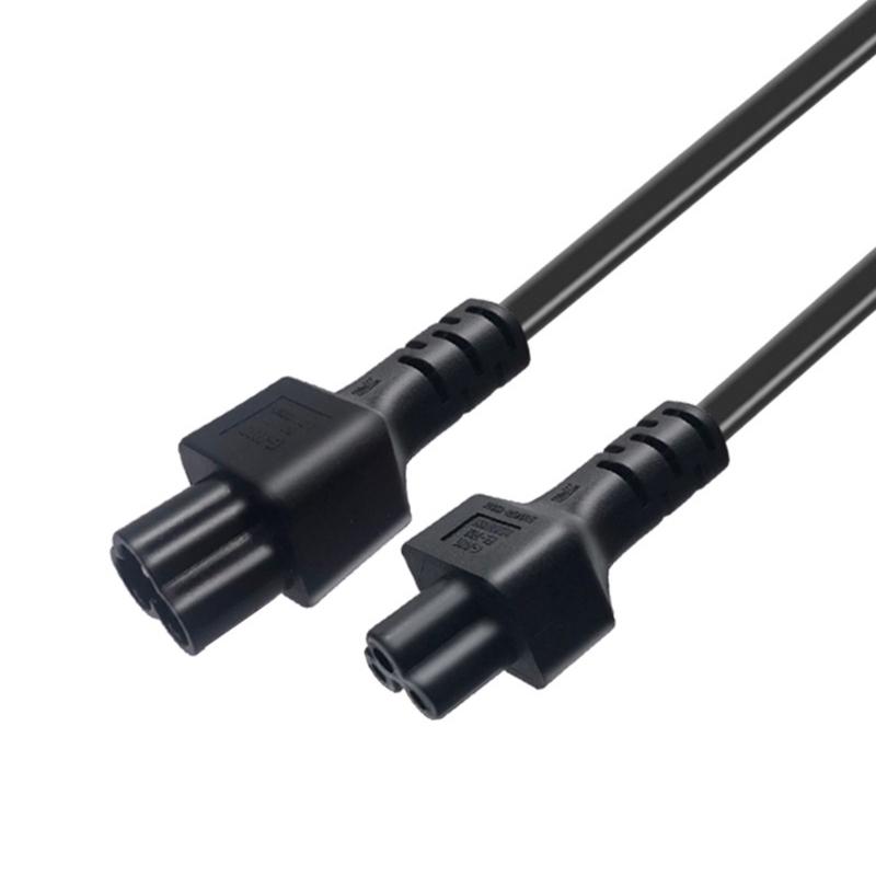 

IEC320 C5 Female to C6 Male Adapters Cord, C5-C6 Extension Cord, IEC320 C6 to C5 Adapters Connectors Cable 1