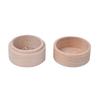 5/10PCS Round Wooden Wedding Ring Jewelry Trinket Box Baby Tooth Keepsake Wood Storage Container Case Gift Boxes Home Storage