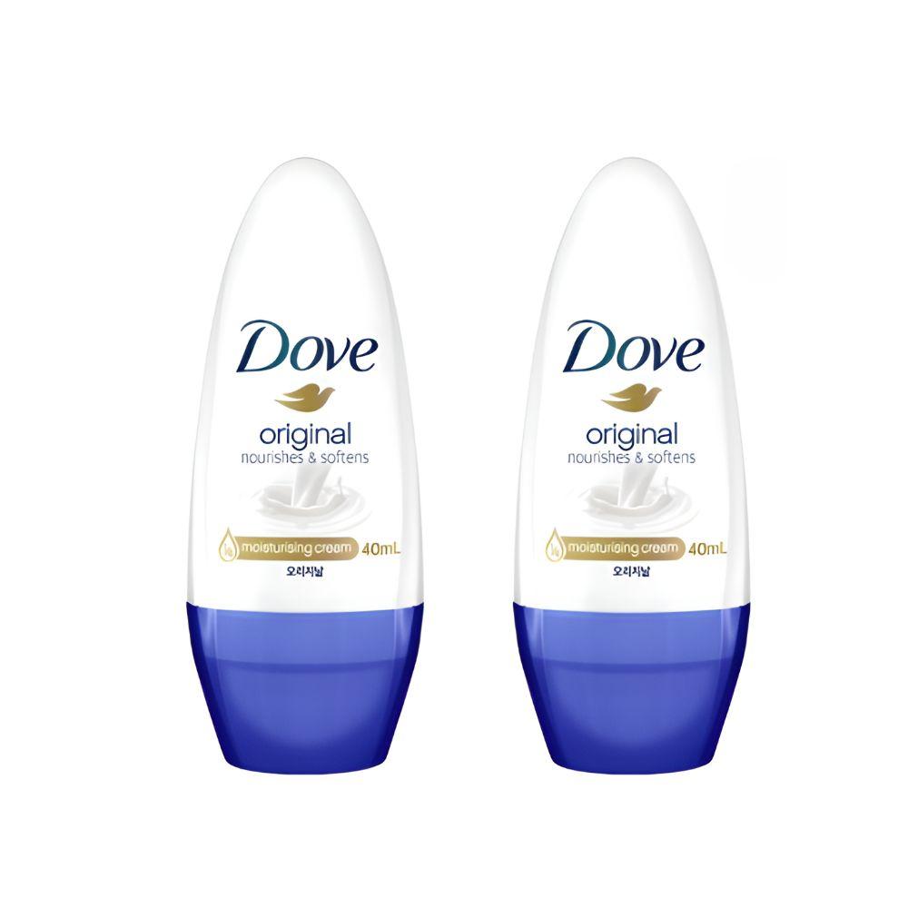 

Dove Anti-Perspirant Roll-On Deodorant 40ml x 2 Pack (Original / Sensitive / Pomegranate & Lemon Verbena) 01 Original
