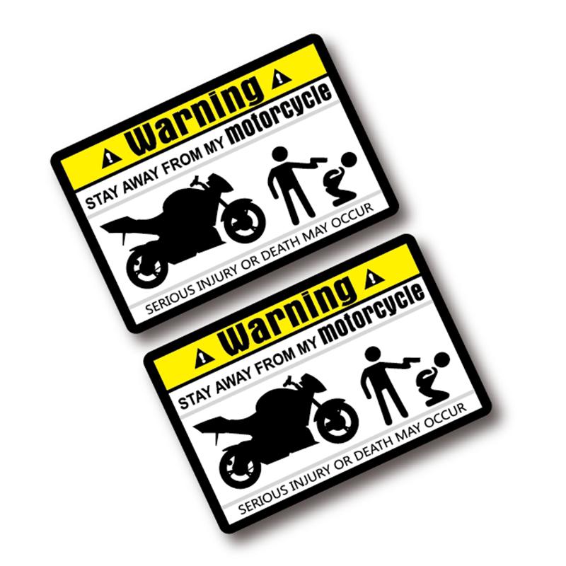 

Dont Touch Warning Mark Unique Decal Car Sticker Decals for Motorbike Motorcycle 8cmx5.3cm