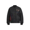 Neo CNY Logo Print Solid Color Sports Bomber Jacket Women Outerwear Black HM7484
