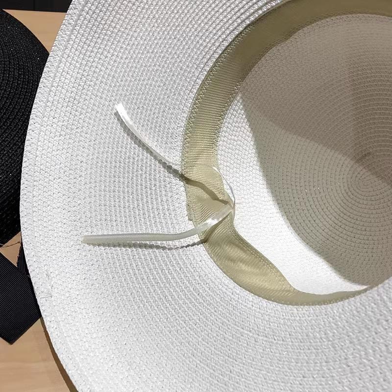 Hat Women's Summer Straw Hat Fashion Bow Sun Hat Vacation Beach Hat Sun Hat