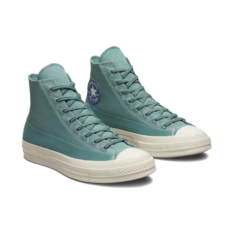 Converse 1970s Chuck Taylor All Star Casual Comfortable High Top Canvas Shoes Unisex Sneakers Green A00486C