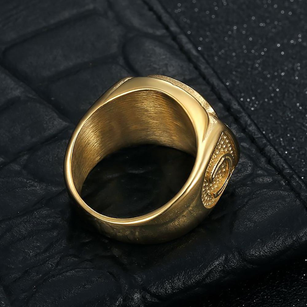 Classic Stainless Steel Character St. Jude Rings for Men Women Fashion Religious Amulet Jewelry Couple Party Gifts Dropshipping