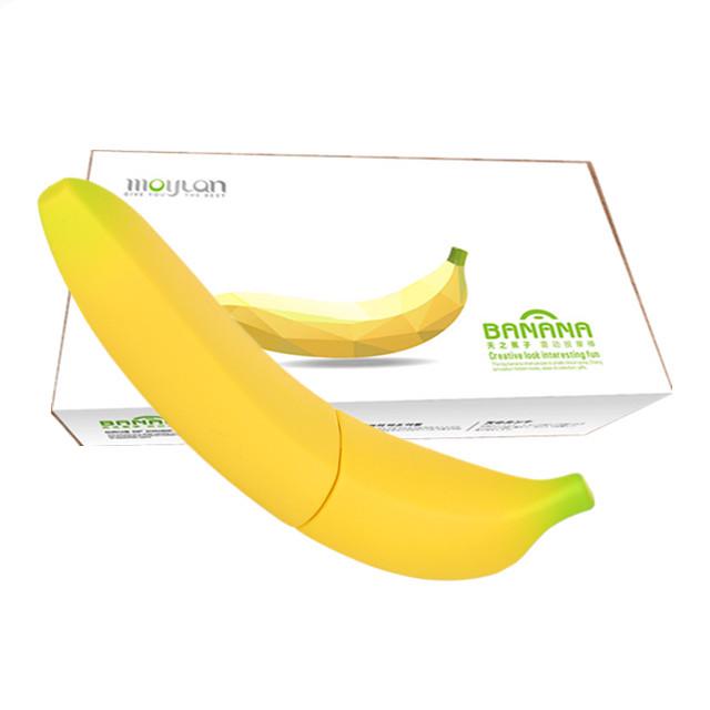 Mengyi Heaven's Love Banana Vibrator: 7-Mode Rechargeable Female Massager for Self-Pleasure.