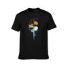 floral aroace sword  subtle pride flag TShirt Casual Daily Wear Short Sleeve Top