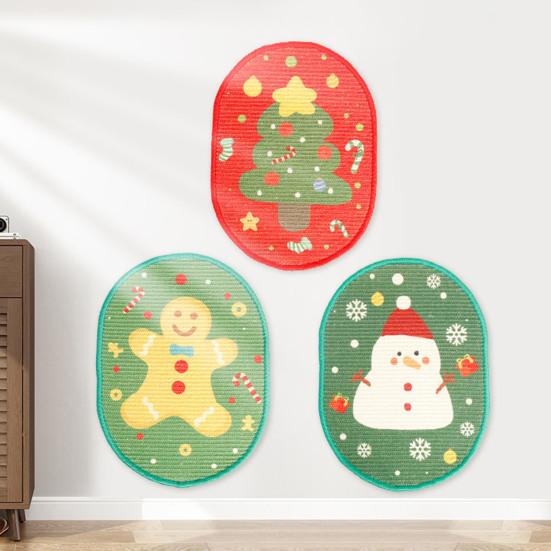 Wall Cat Scratching Mat Sisal Wall-mounted Cat Scratcher Furniture Protector Festive Decor Cat Scratch Mat for Walls Couches Cabinets Doors