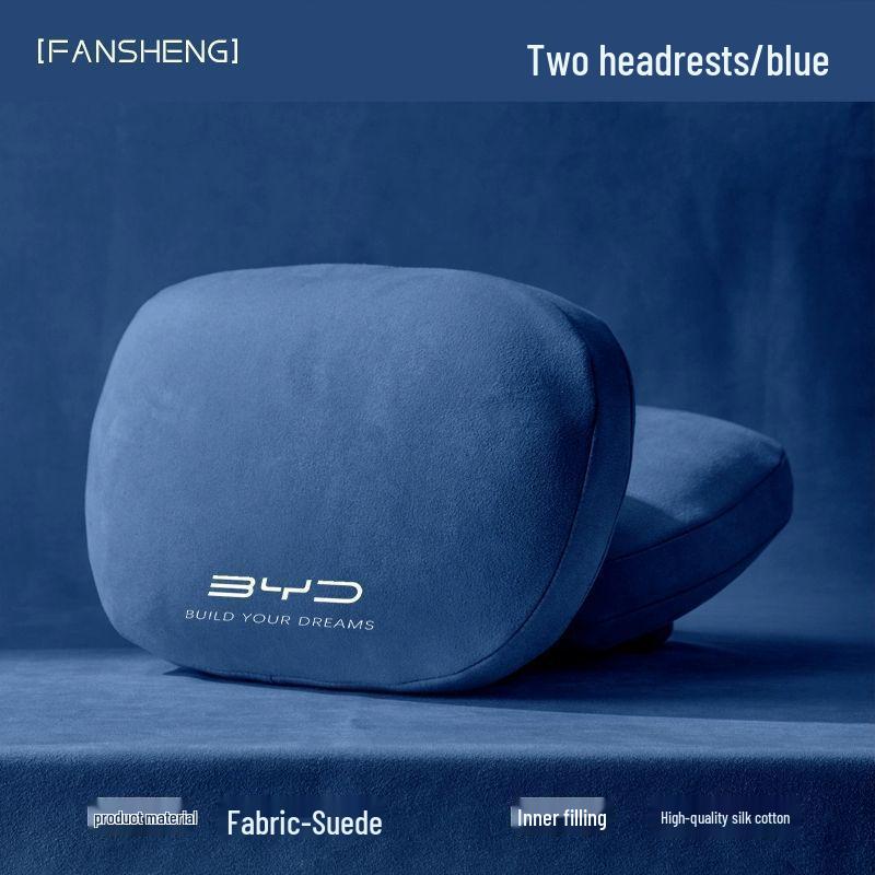 Neck Pillow for BYD Song Plus DM-i, Qin Plus, Tang, and Han EVs - Car Headrest Support