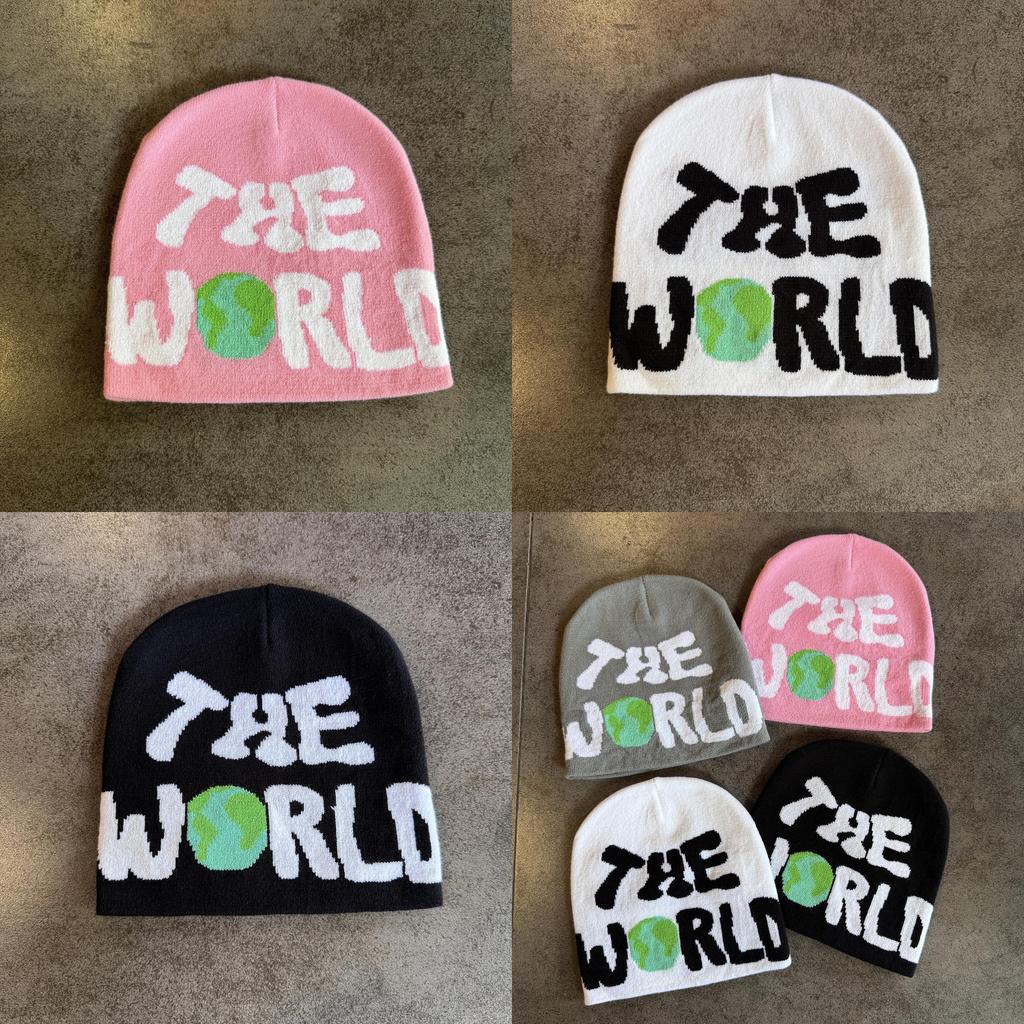 Knit Hat For Men And Women With Letter Pattern Warm Beanie For Fall And Winter Seasons