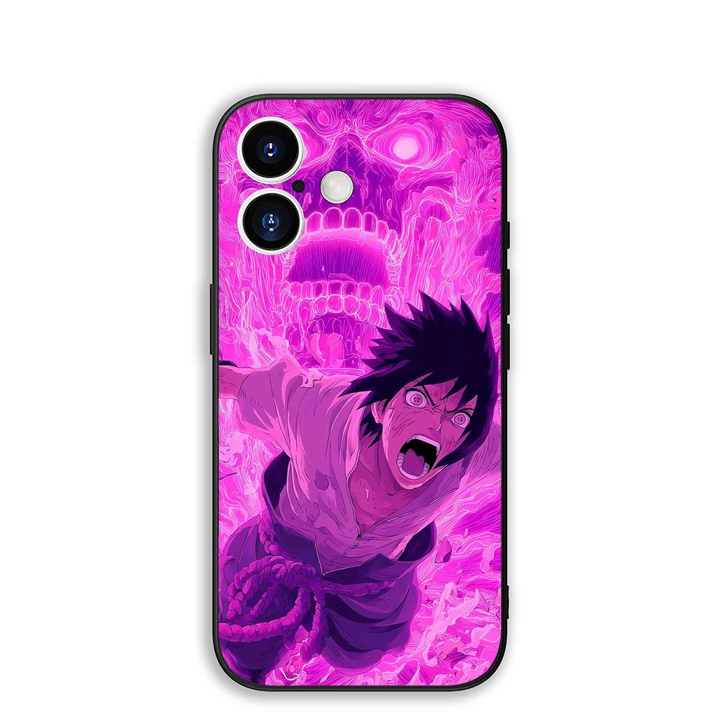 

Cover for Apple iPhone 16 15 14 11 Pro Max 6 7 8 Plus + SE2 SE3 SE 2022 2020 8+ Phone Case Itachi Uchiha Narutos Akatsuki Sasuke iPhone 11 ProMax