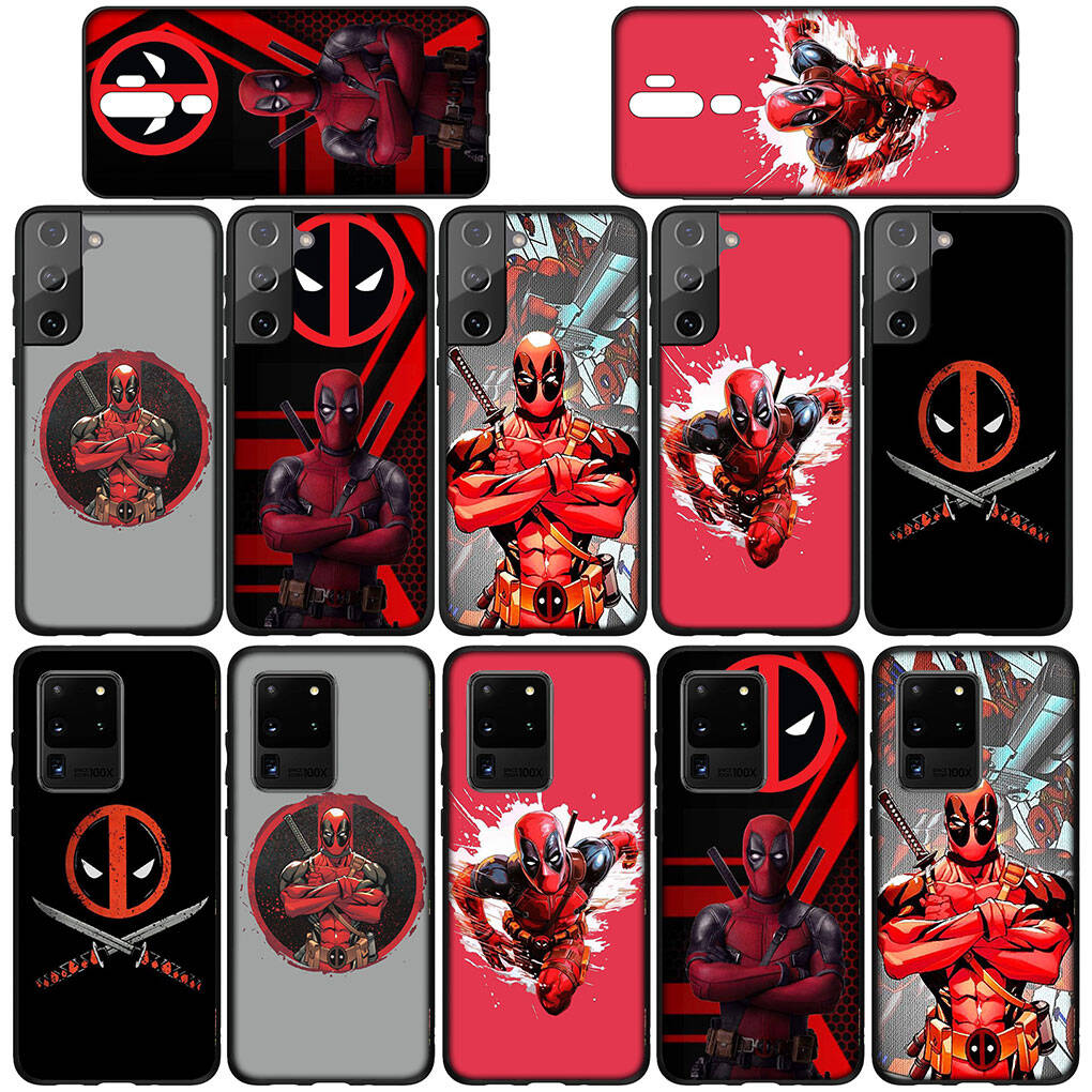 Phone Case for iPhone 17 16 15 Xiaomi Poco F8 F7 F6 X7 X6 M8 C85 C75 C71 Redmi Note 14 13 12 11 Pro Max A3 A4 14C 13C 15C Deadpool Comics Marvel Cover