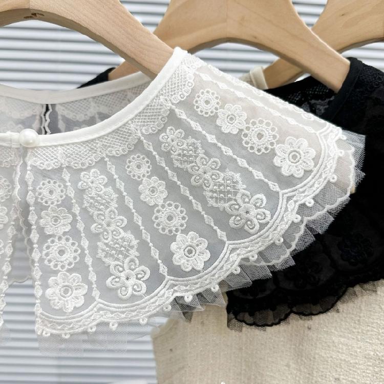 Detachable False Collar Girls Clothes Accessiory Shawl for Shirt or Dress