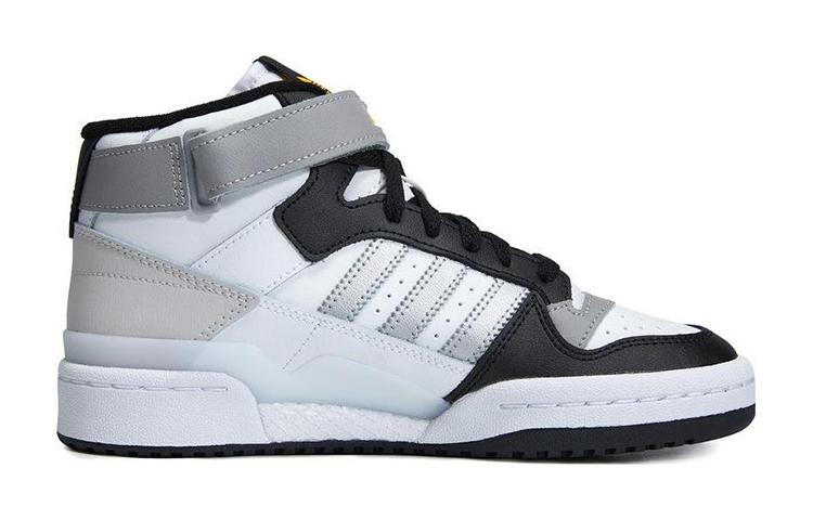 adidas Forum Mid J 'White Black Silver' GY7062