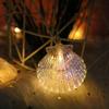 1PC LED Sea Shell Lamp String Starfish Lighting Strings Atmosphere Light Suitable for Festival Room Wedding Party Decoration Lamps Battery-Powered