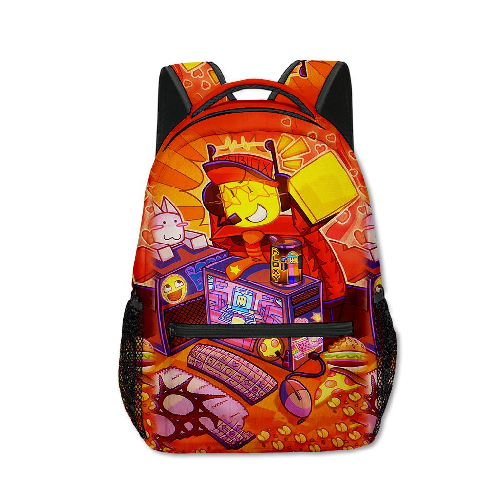 Cartoon Kpop Youthful Harajuku School Bags Unisex Gubby Plush Travel Bags 3D Print Oxford Waterproof Notebook Shoulder Backpacks