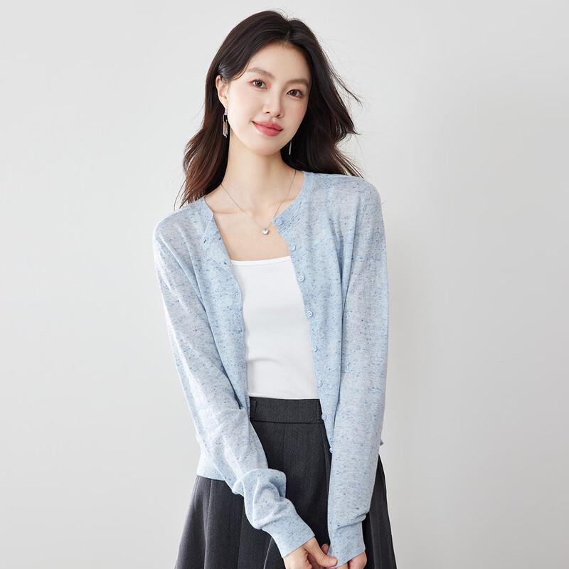 CARBAMMI Women s Short Knitted Cardigan L