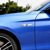 2Pcs Car Styling Side Wing Fender Decoration Stickers Center Cover For Ford Focus Mondeo Fiesta Fusion Kuga Ranger Kuga Mustang