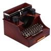 M-Modern-Home Retro Vintage Typewriter Music Box For Home Room Office Mechanical Decoration Kids Retro Music Box