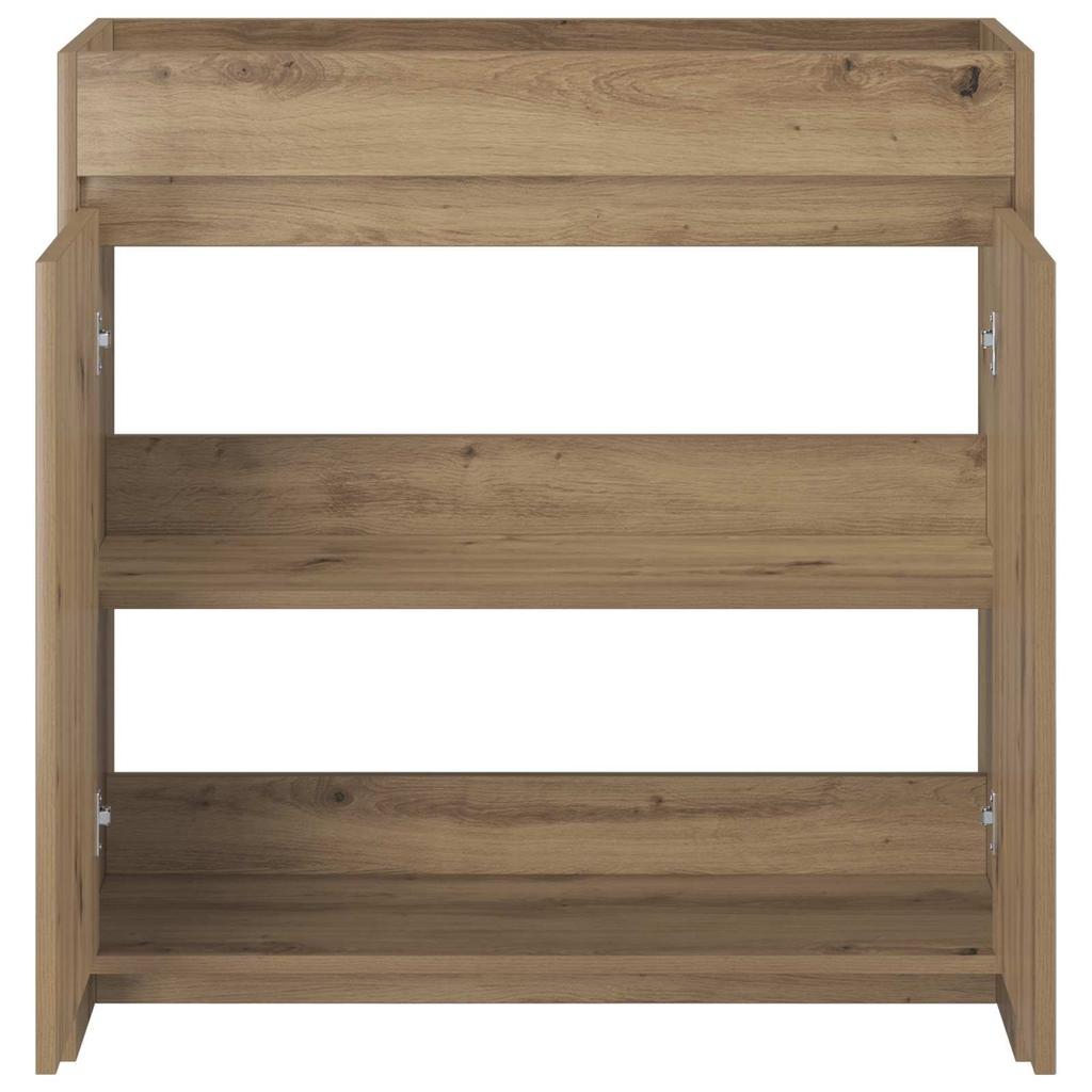 Bathroom Vanity Unit Artisan Oak 78.5 x 37.5 x 81 cm Particleboard