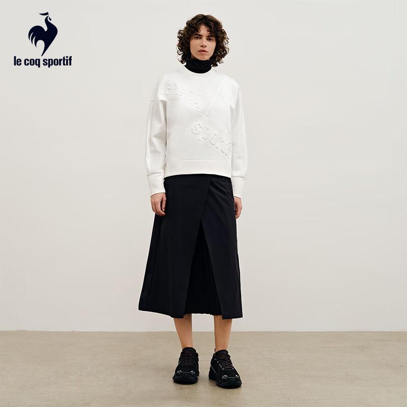 Le Coq Sportif Women's Gold Label Round Neck Sweatshirt