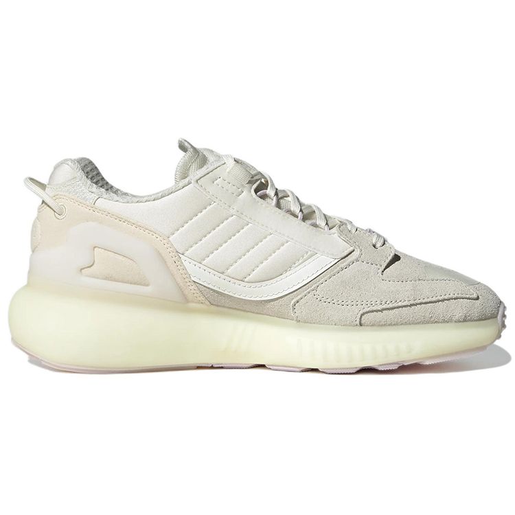 Adidas Originals ZX 5000 Sports Shock Absorption Durable Low-Top Running Shoes Women Sneakers Gray White GX9537