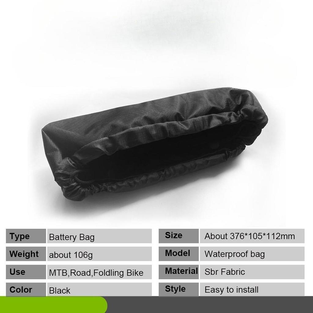 E Bike Power Supply Cover, Electric Bicycle Dustproof Cover