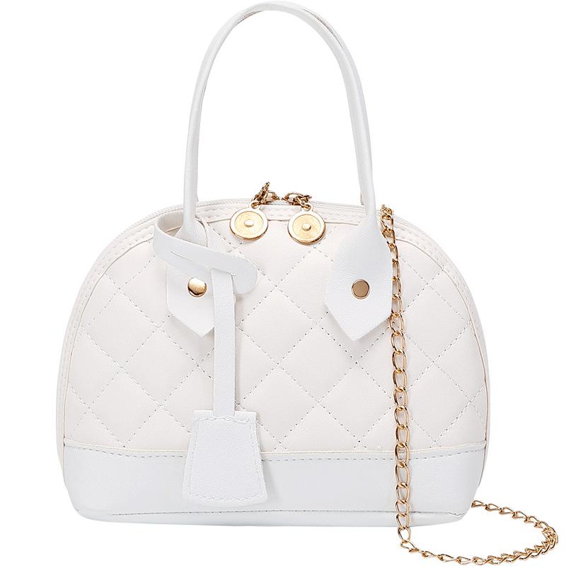 

Bag winter new fashion retro women s bag niche design diamond embroidered handbag shoulder messenger bag білий
