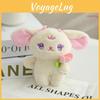 Adorable Rabbit Plush Keychain Small Bunny Bag Charm For Couples